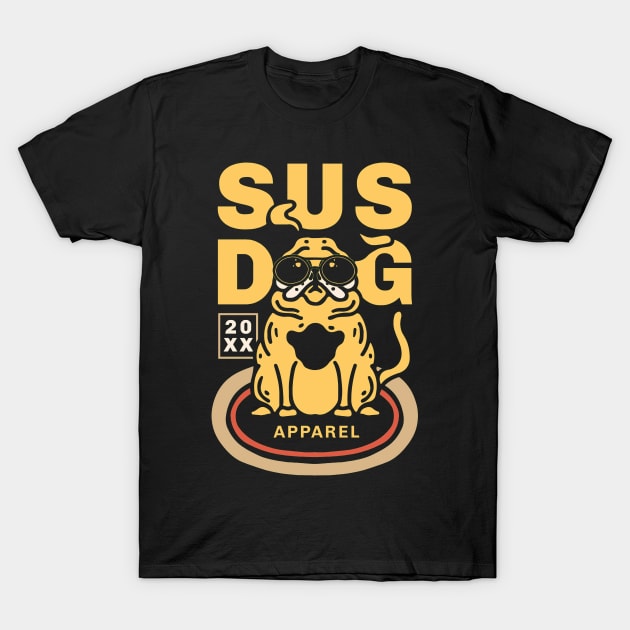 Sus Dog T-Shirt by Aeswie